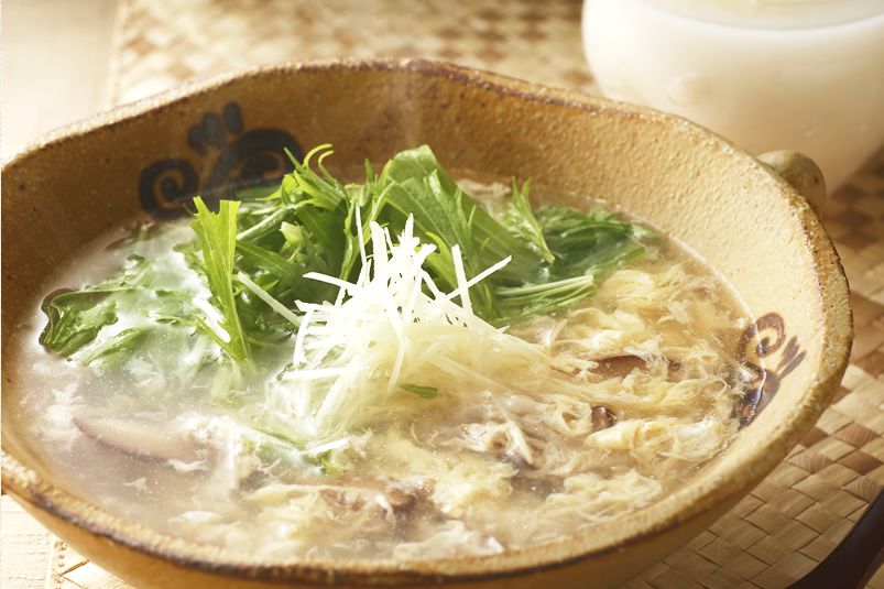 ぽかぽか生姜スープ